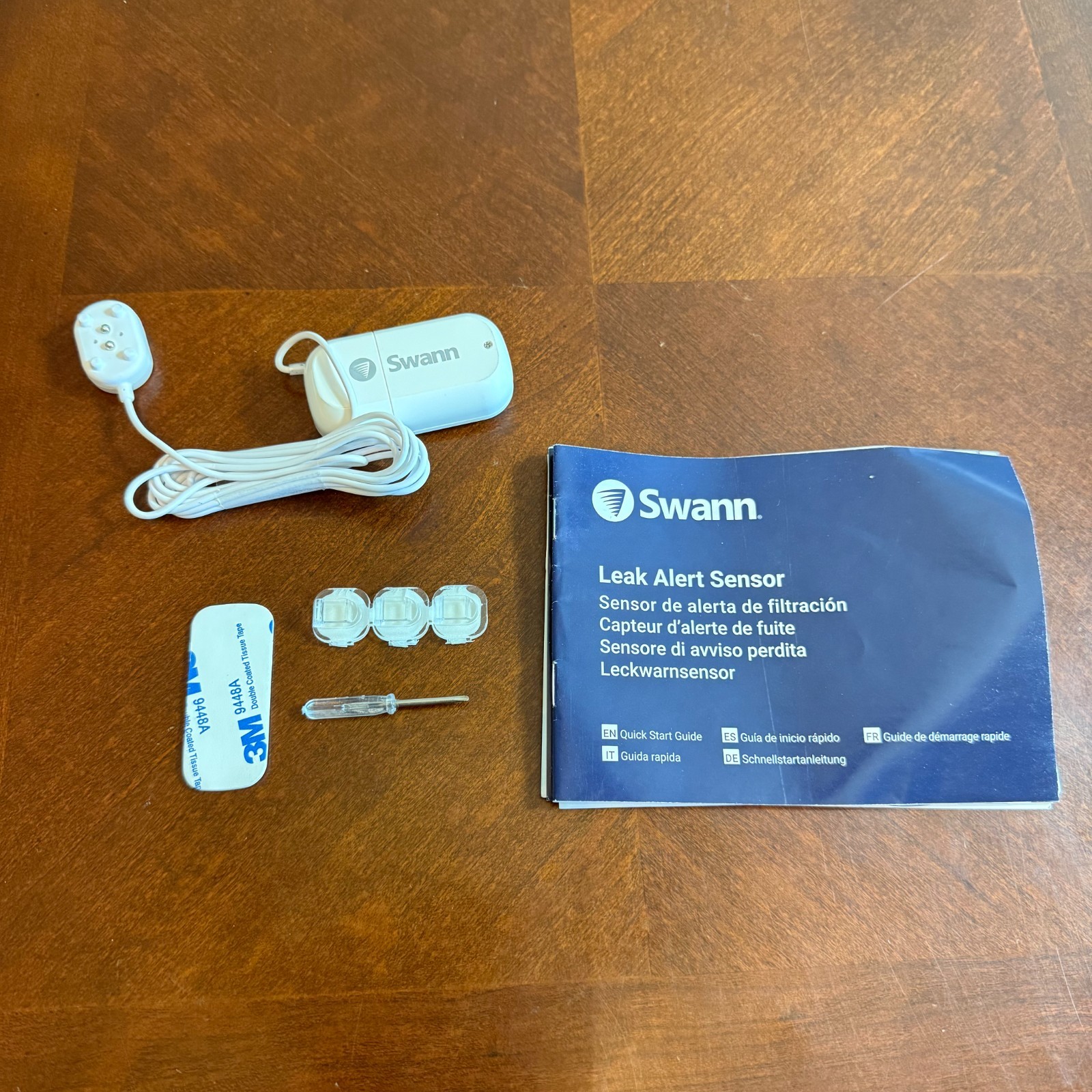 Swann Wi-Fi Water Leak Sensor SWIFI-LEAK Smart Detector Wireless Battery Alarm