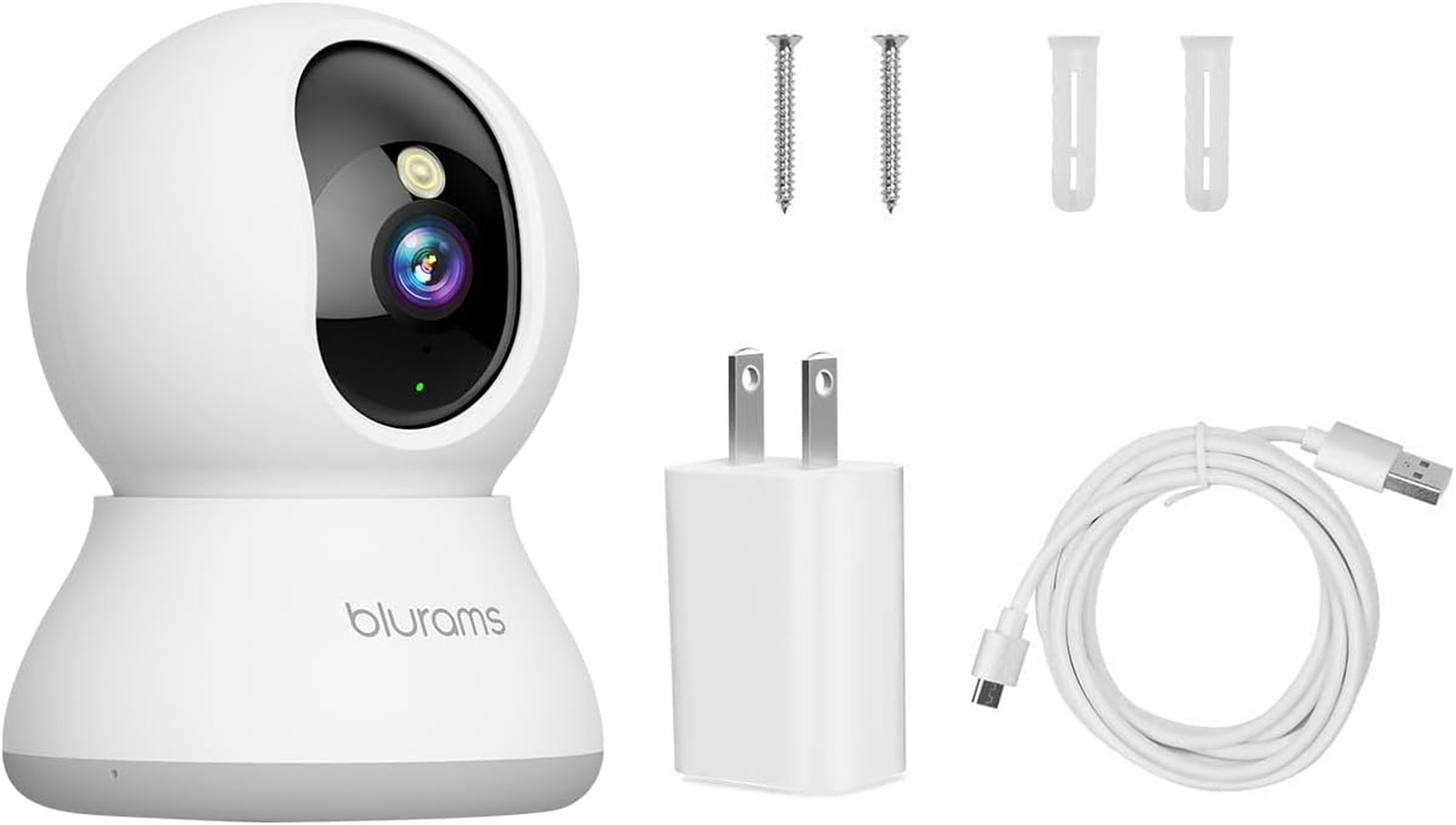 Security Camera 2K IR Night Vision Motion Tracking Phone App Smart Alexa Google