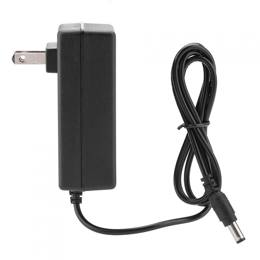 25V 2A AC Adapter DC Power Supply Charger Cord 5.5×2.1mm with 2 DC Plug Tips