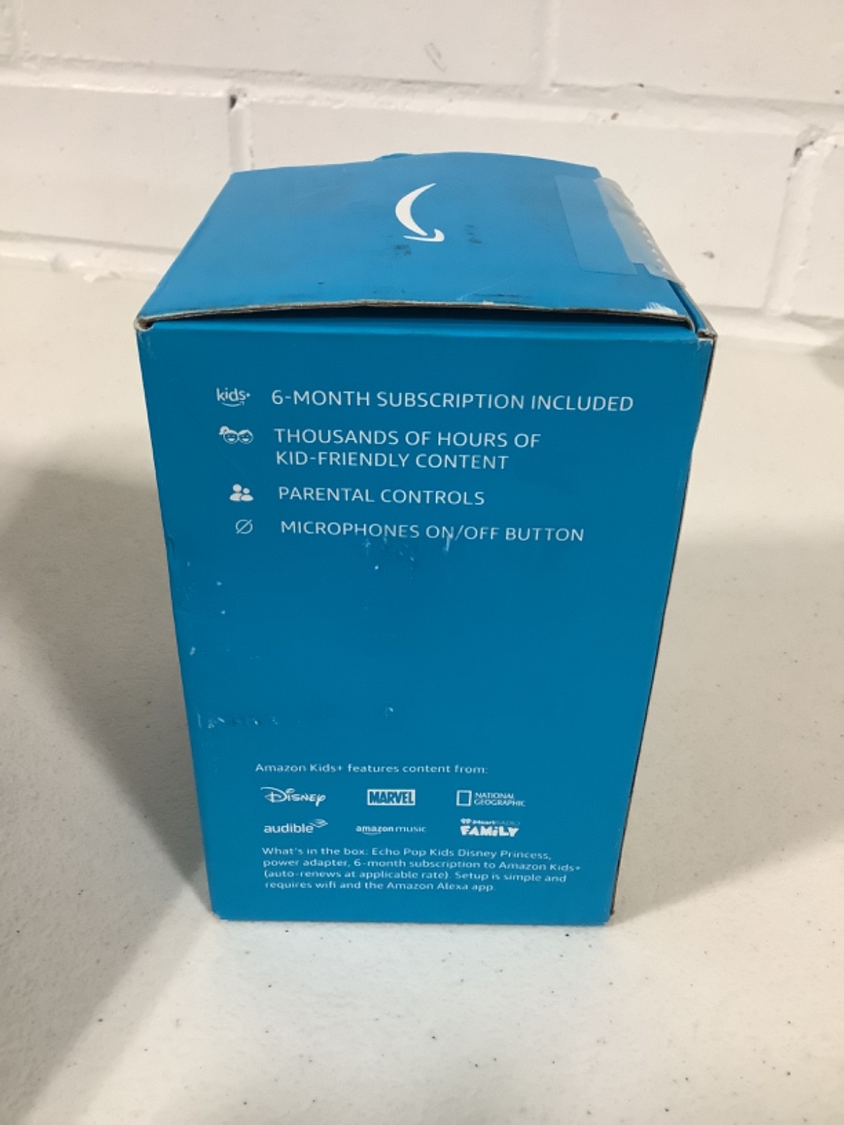 Amazon – Echo Pop Kids Smart Speaker with Alexa – Disney Princess