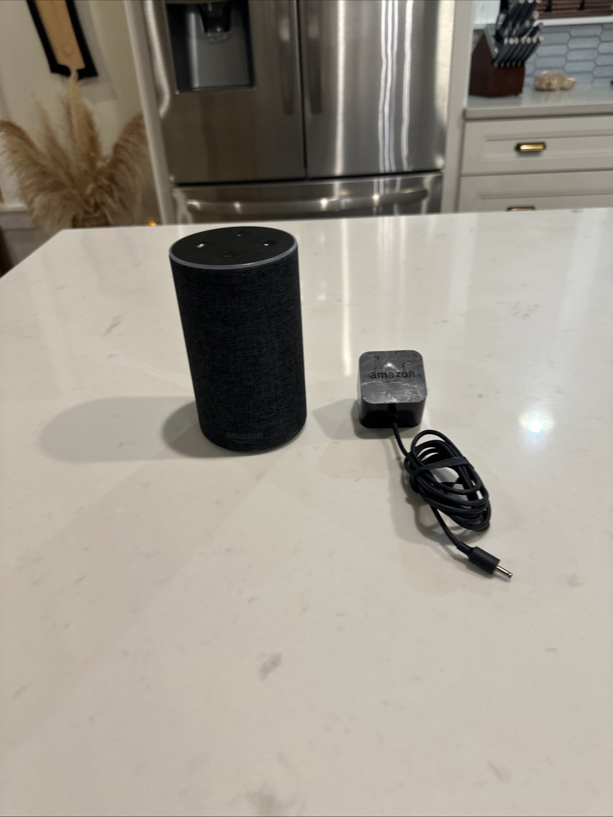 Amazon Echo (2nd Generation) Smart Speaker – Charcoal – Used / Great Condition