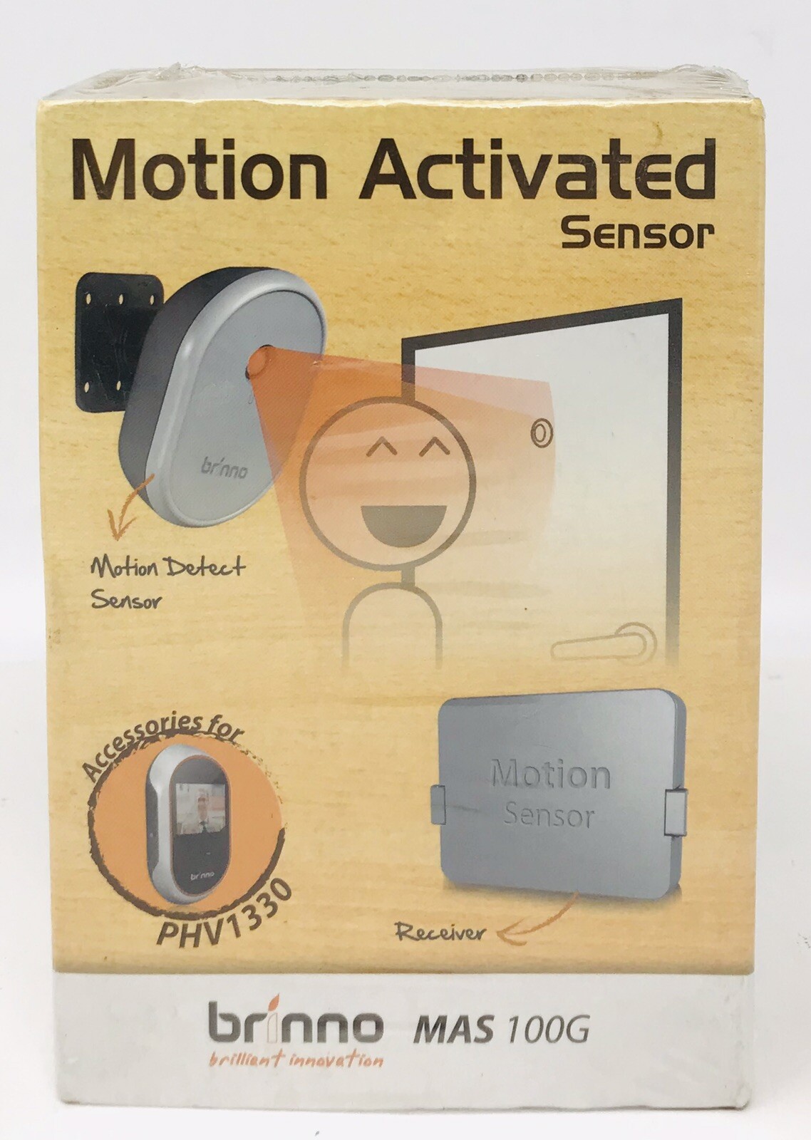 Brinno MAS100g Motion Activated Sensor MAS100 Intercom System Motion Sensor Seal