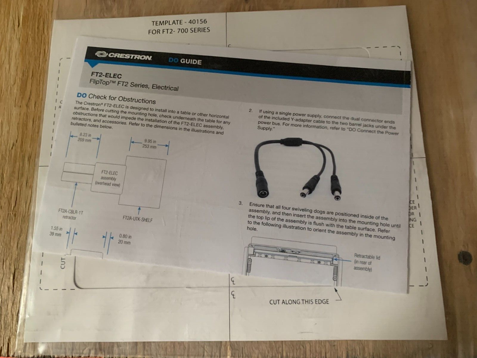 Crestron CCS-UC-1-AV Mercury® Tabletop UC Video Conference Console
