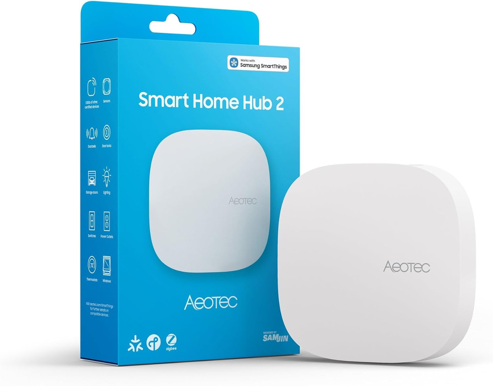 Smart Home Hub V4, Zigbee, Matter Gateway, Compatible with Alexa Google