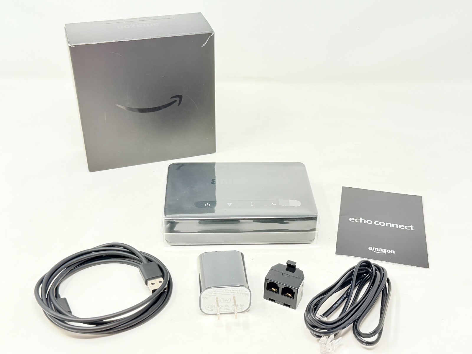 Amazon Echo Connect Home Phone Adapter Smart Home Device Alexa Voice Controlled