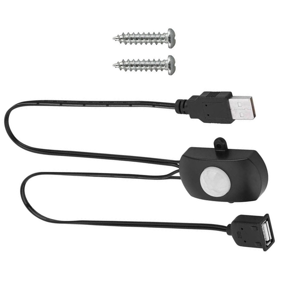 1Pc USB Port Detector Infrared PIR Motion Sensor Switch For Led Light Strip kk