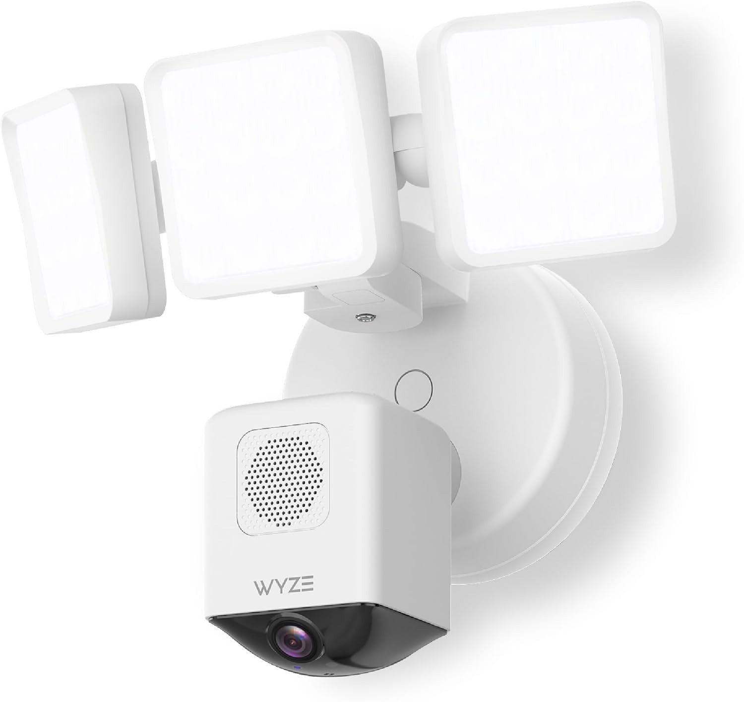 WYZE Cam Floodlight Pro QHD Outdoor WiFi Smart Security Camera White | OPEN BOX