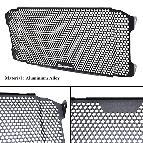 SV650 ABS 2016-2025 Motorcycle Radiator Grille Guard Protective Cover RG- Black