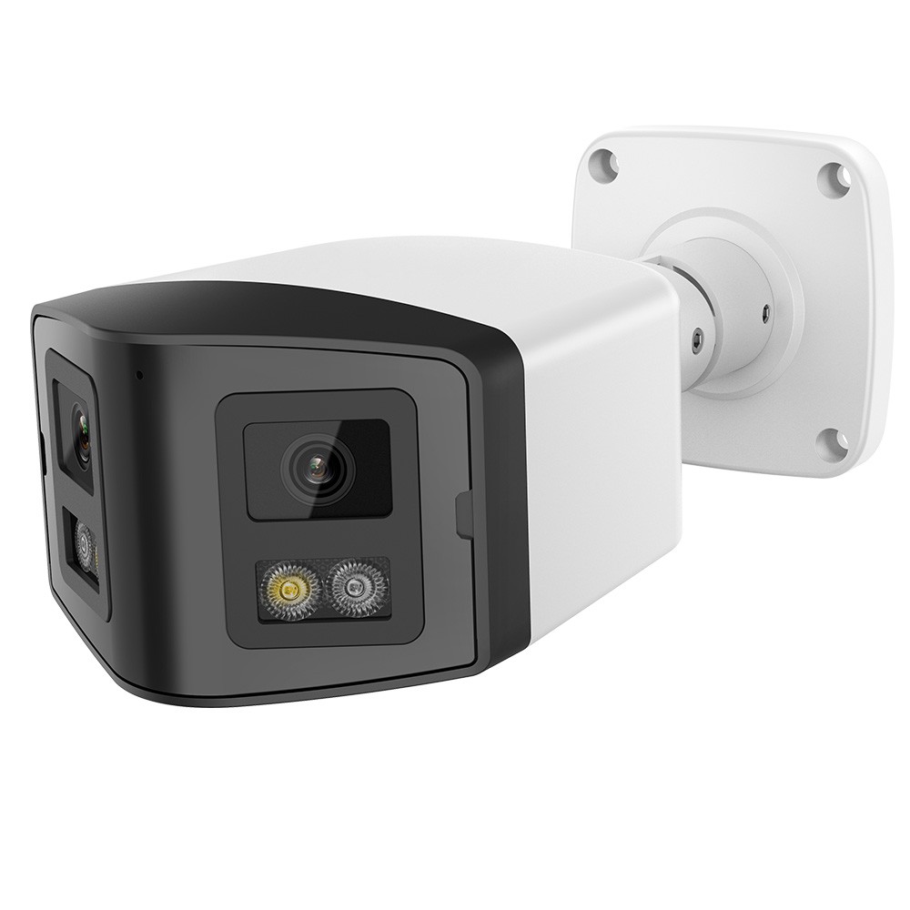 6 PACK VIKYLIN 4MP 180 Panoramic Dual Light Full Color IR LED Bullet IP Camera