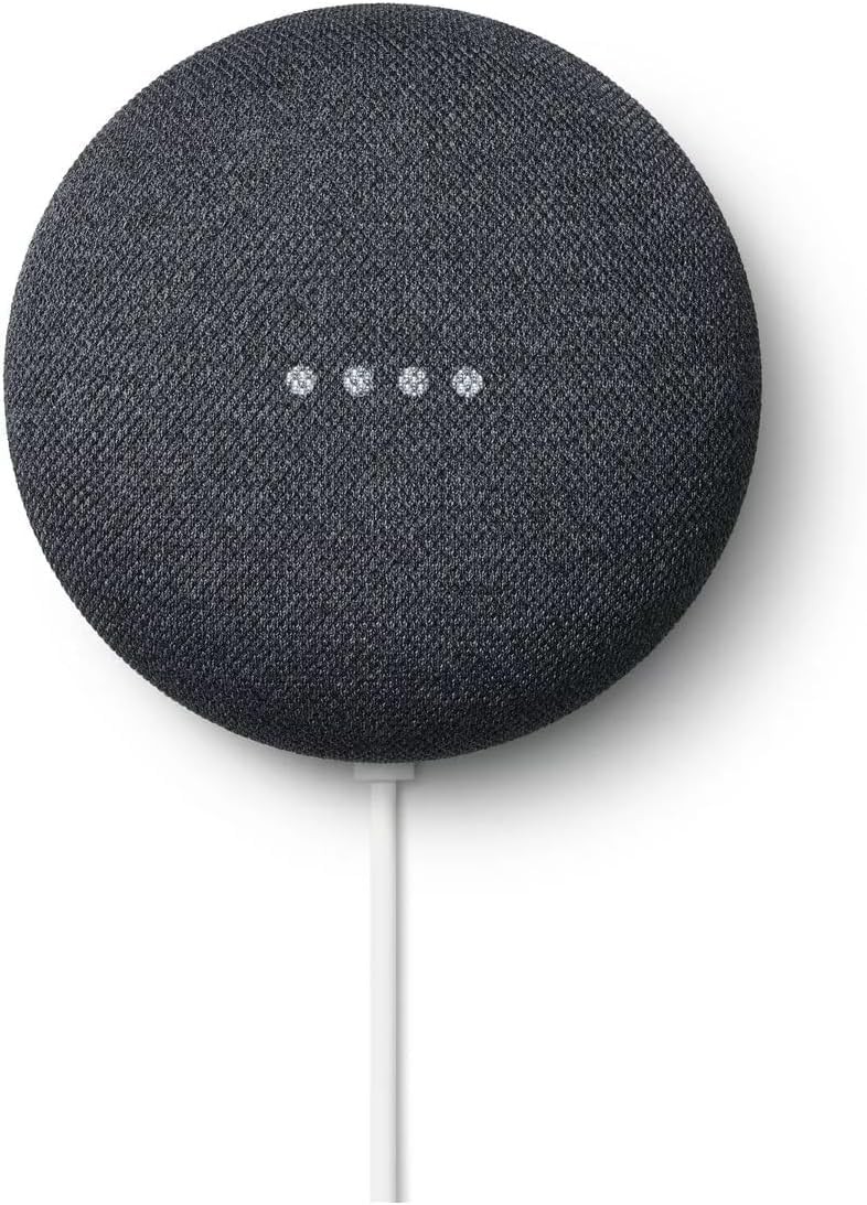 Google Nest Mini Bluetooth Speaker, Japan Model, Multi Language with English