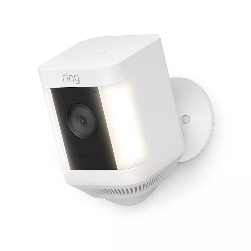 Spotlight Cam Plus, Battery – Smart Security Video Camera with LED Lights, 2-…
