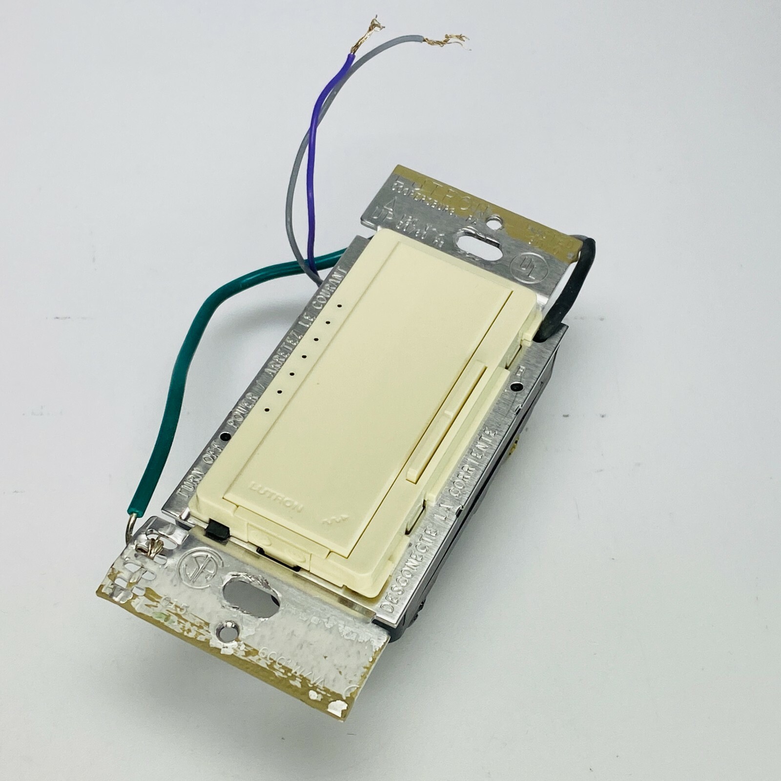 Lutron Homeworks HWD-6D-LA 600 W Wired Dimmer – HWD 6D Light Almond