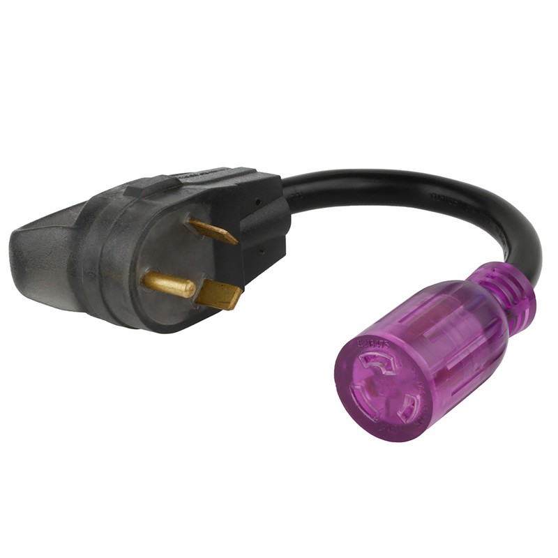 Reliance Controls Color Connect 12/3 SJTW 120V 12in Adapter Cord