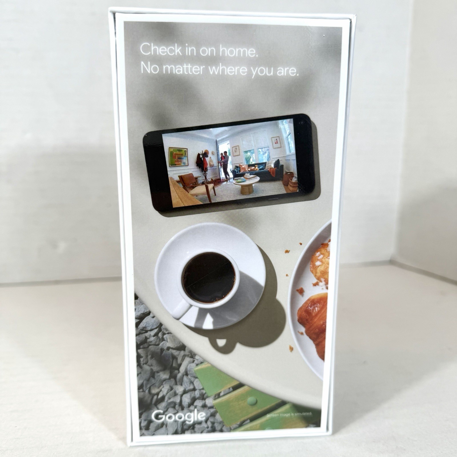 Google Nest Cam Indoor Wired 2nd Gen Snow1080p HDR Night Vision GA01998 Sealed