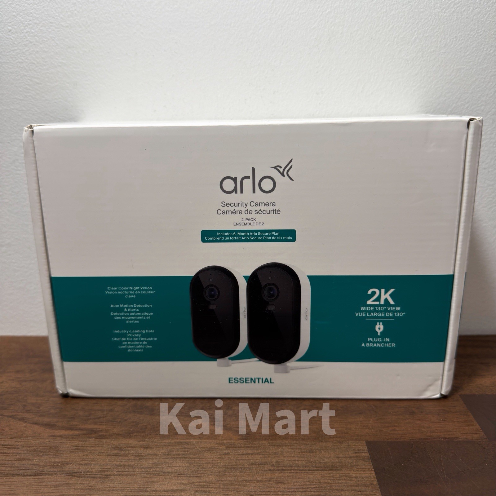 2025 Arlo Essential 2K Outdoor Security Camera System (2-Pack) – NEW SHIPS TODAY