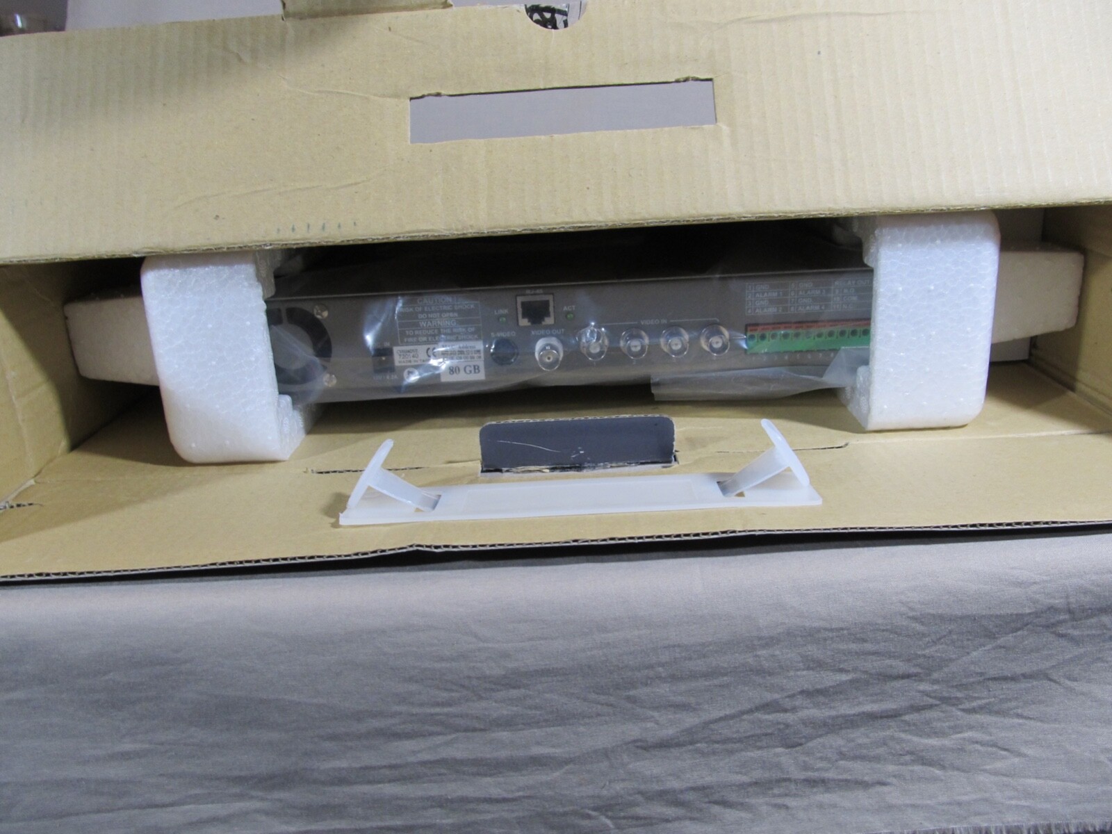 SVAT CV0104DVR Web Ready 4 Channel DVR with 80GB Hard Drive; Security System DVR