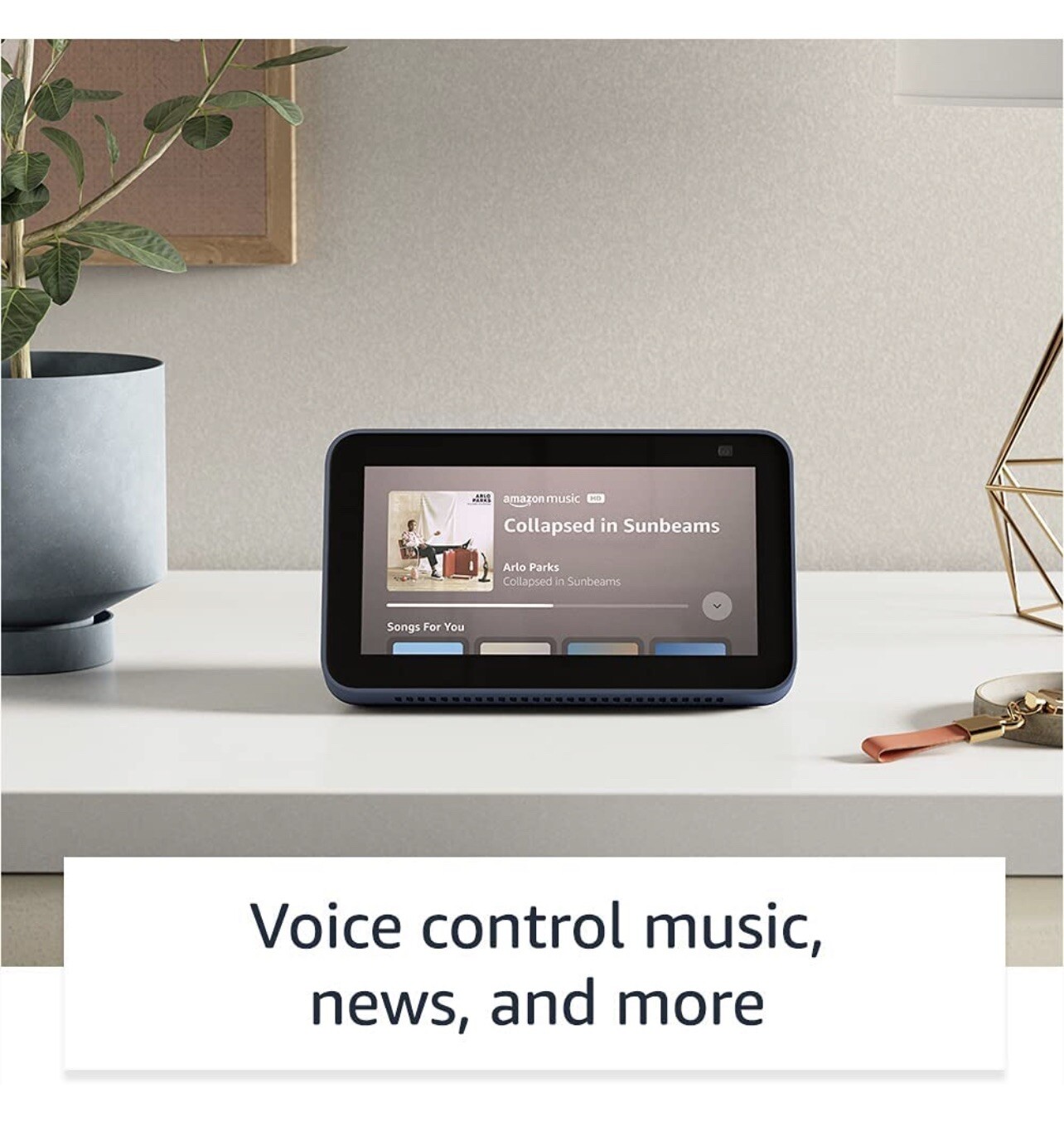 Amazon Echo Show 5, 5.5″ HD Compact smart display with Alexa, Brand new