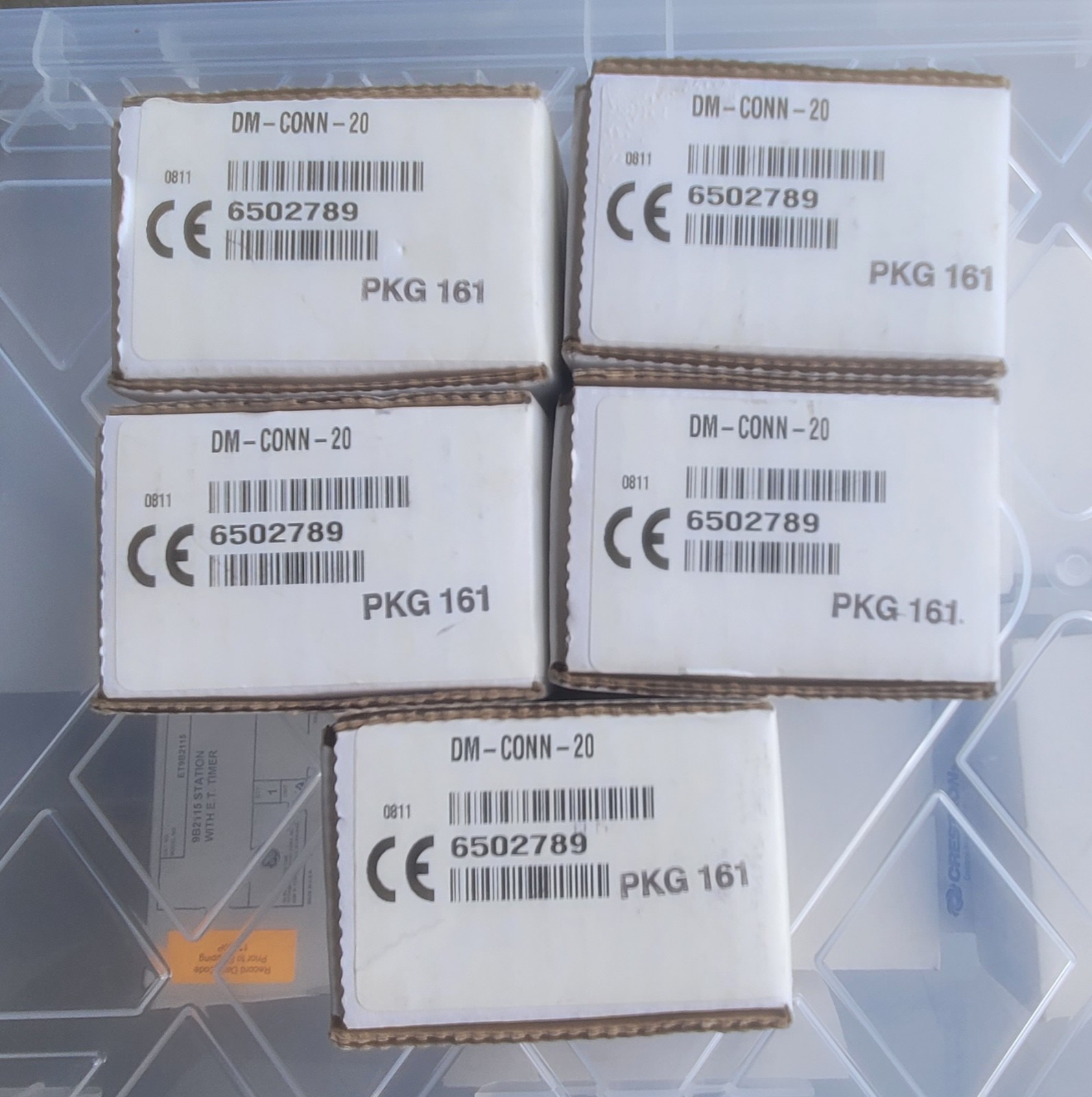 DM-CONN-20 – Crestron – 20 Pack – DigitalMedia Connectors for DM-CBL / ULTRA