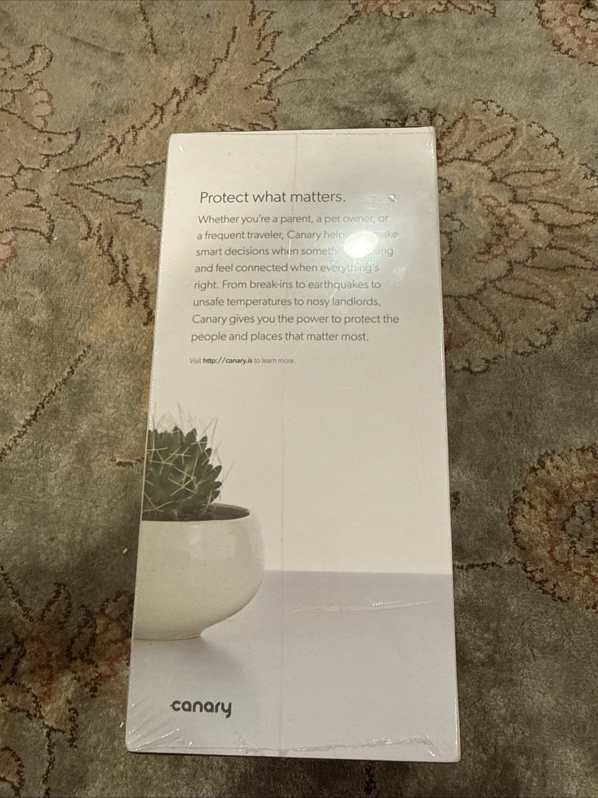 Canary Smart Home Security Camera Black