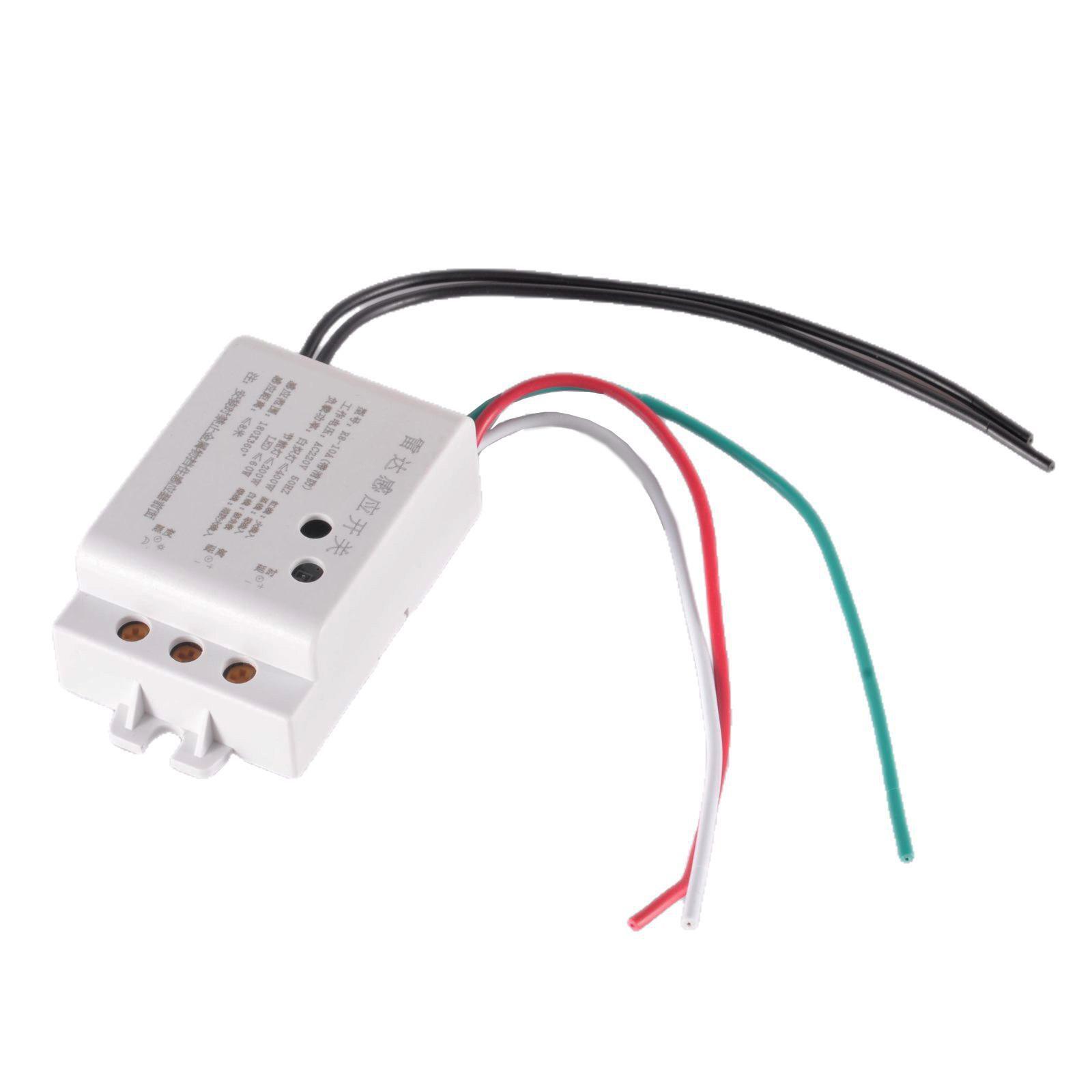 100-220V Microwave Radar Sensor Light Switch Motion Detector For Corridor Lamp