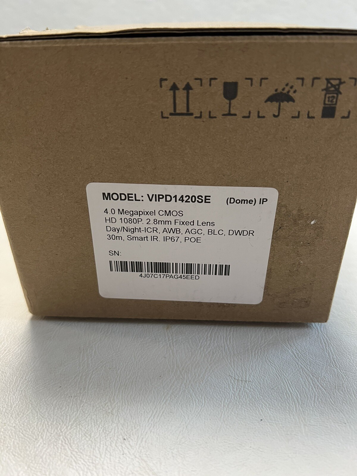 VIPD1420SE 4.0 Megapixel CMOS Dome Camera
