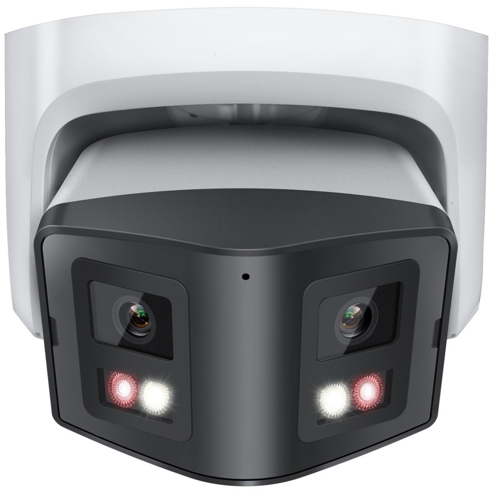 Vikylin 4K 8MP Dual Lens POE IP Camera 180° Panoramic Color Night Vision Onvif