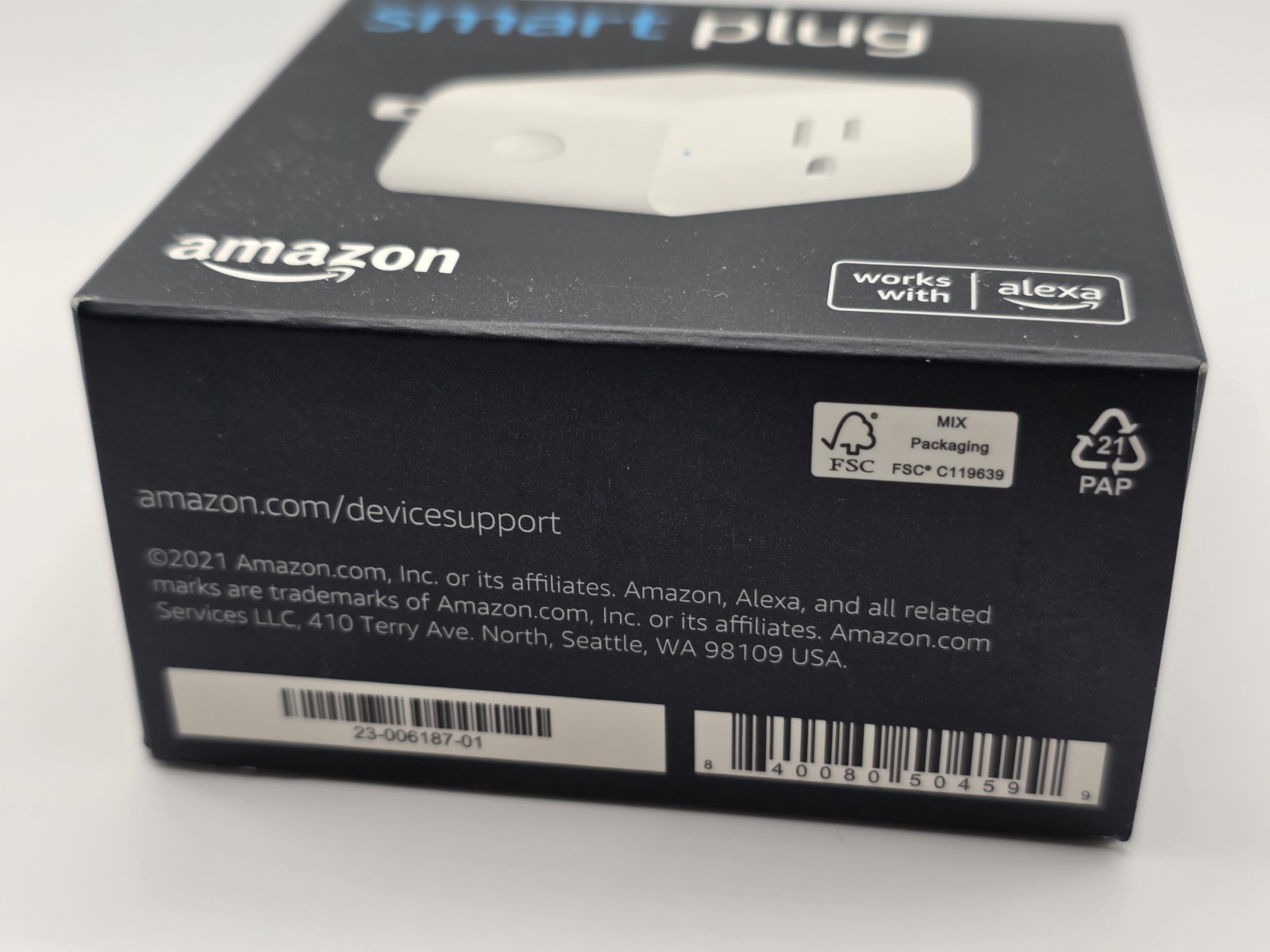 Amazon Smart Plug C2YY37 Alexa WiFi Smart Outlet New Open Box Unused