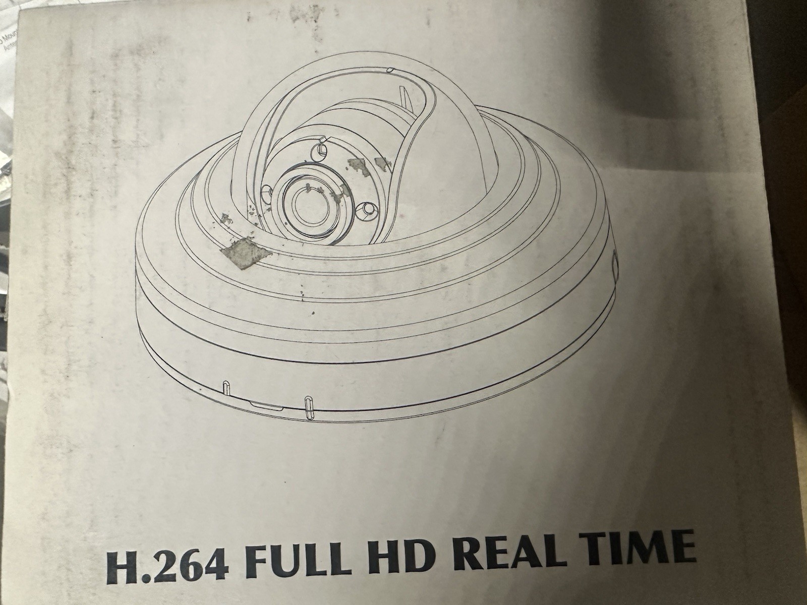 H.264 FULL HD REAL TIME SURVEILLENCE CAMERA BRAND NEW (POE)!