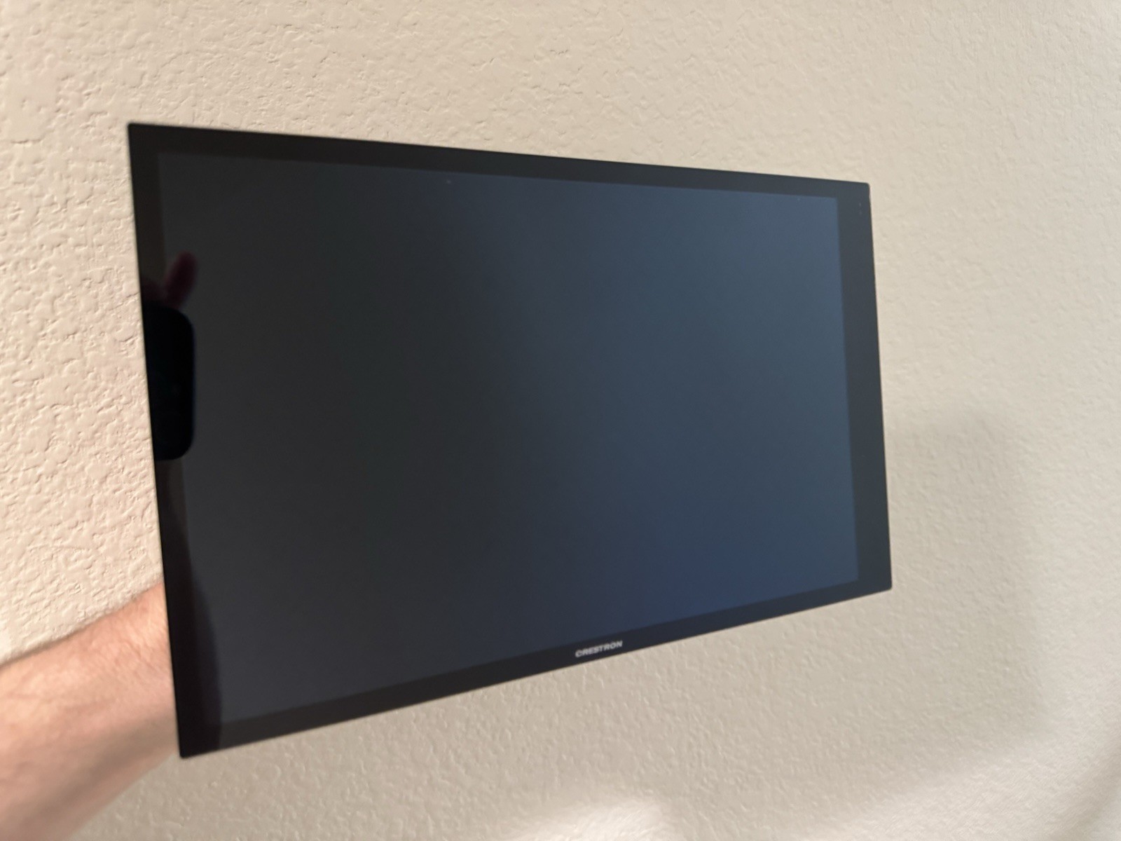 Crestron TSW-1070-B-S 10.1 in. Wall Mount Touch Screen Black Smooth
