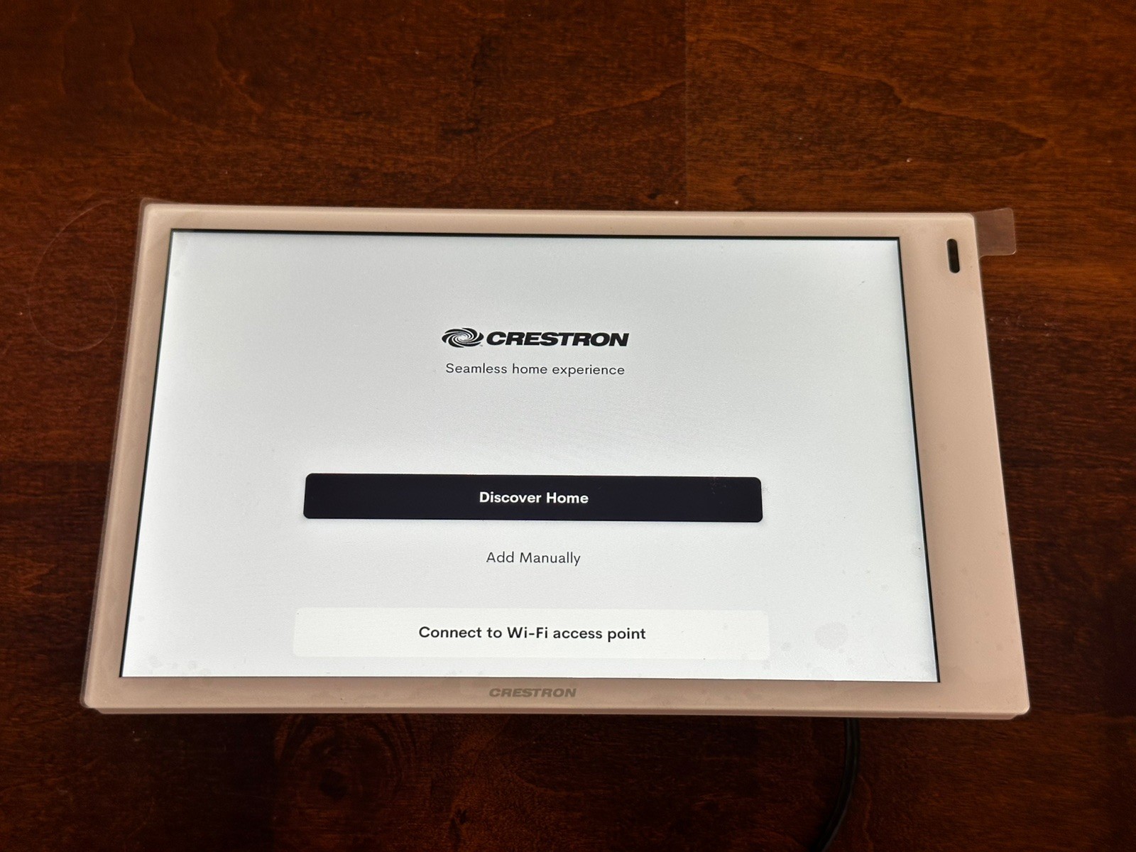 Crestron Home TSW-770R-W white Wall Mount 7 inch Touch Screen 6511705