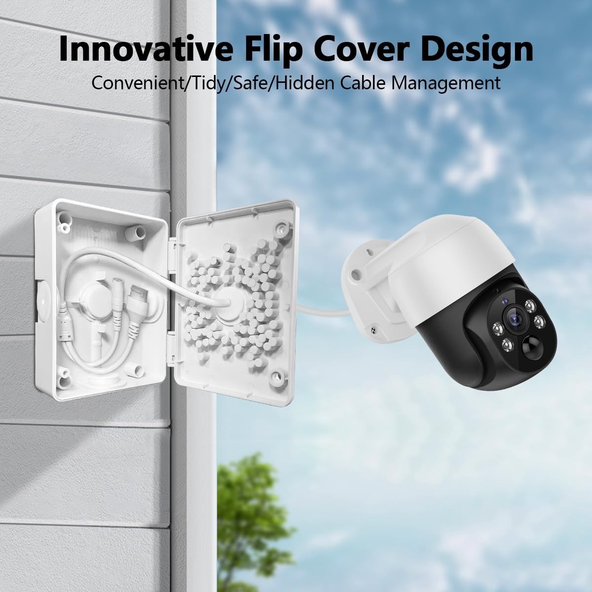 Durable ABS Security Camera Mount Bracket