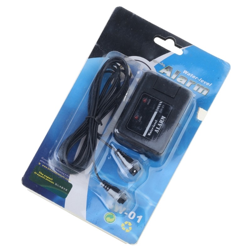 Easy to Install Water Level Alarm for Fish Tanks Aquariums Hydroponics Supply