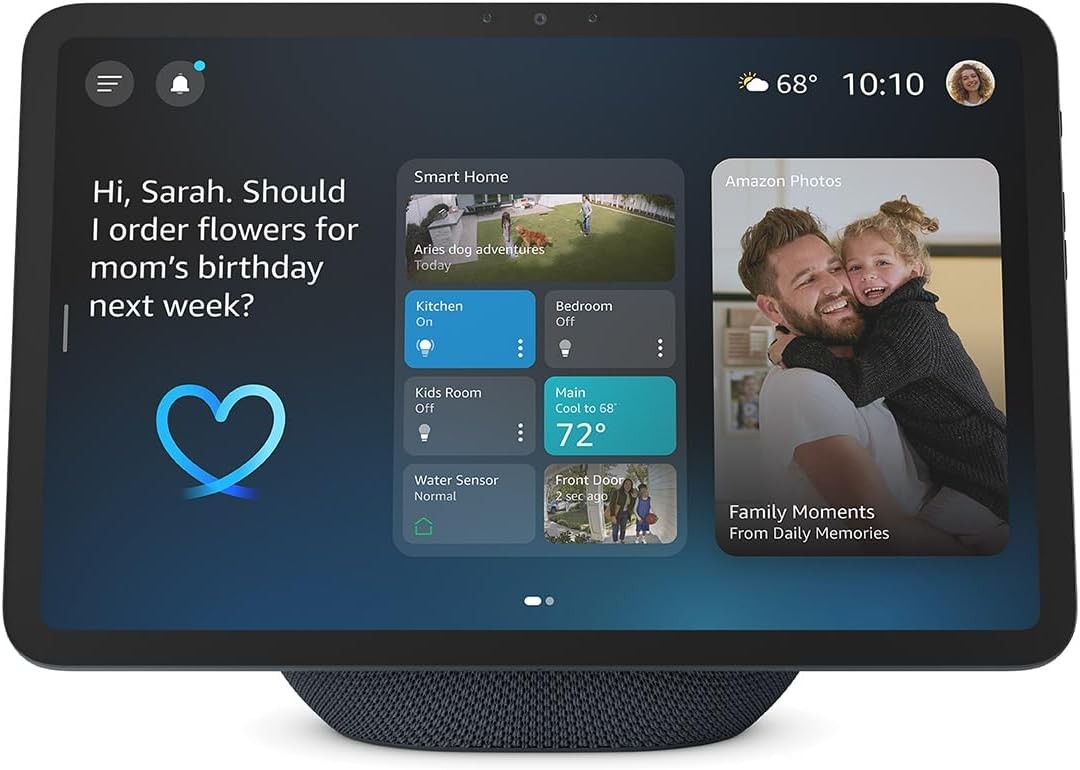 Echo Show 11 (Newest Model), Vibrant Full-Hd 11″ Display with More Viewing Area