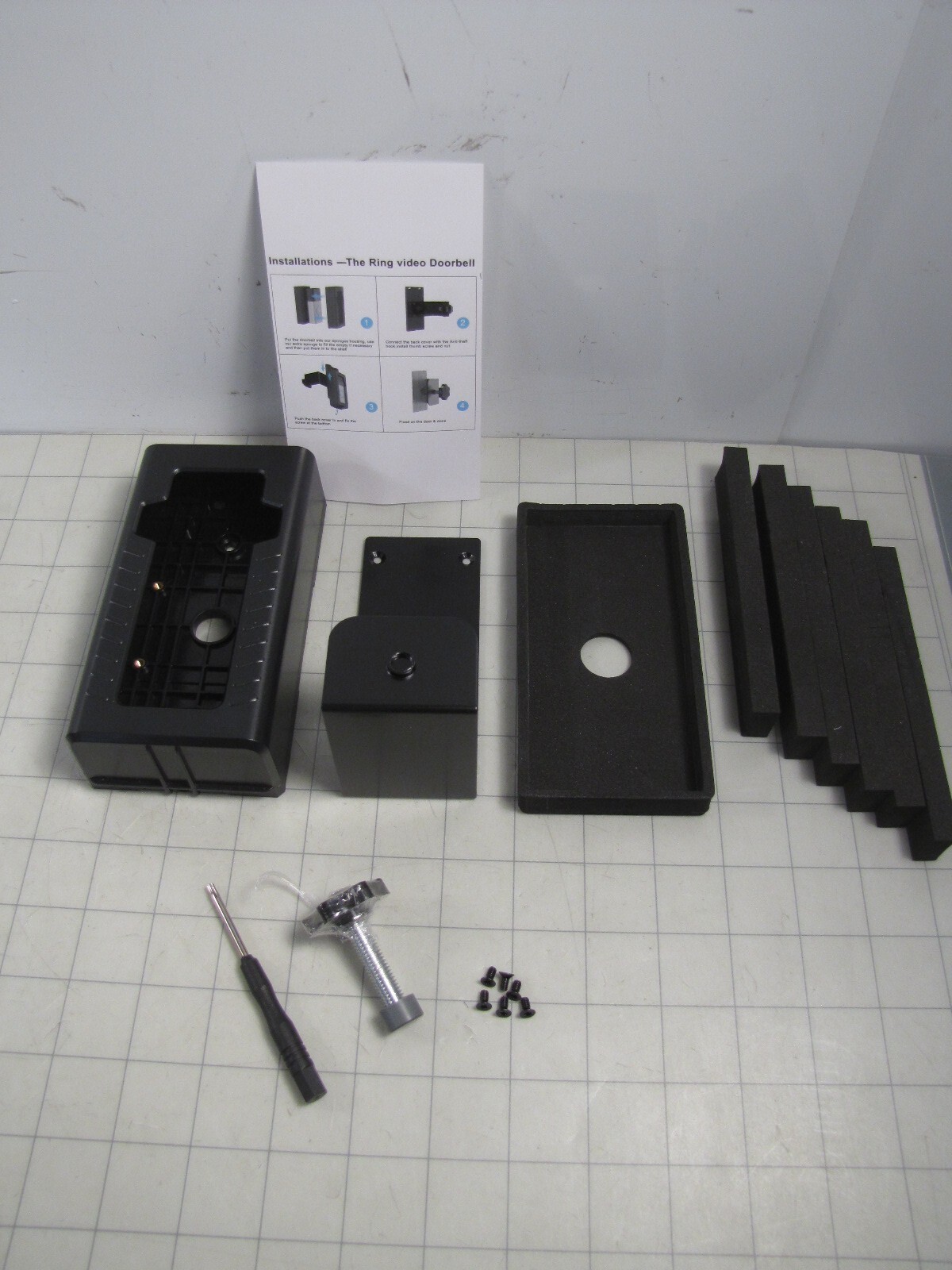 Anti Theft Door Bell Mount for Ring & Blink Video Doorbell Cameras NEW