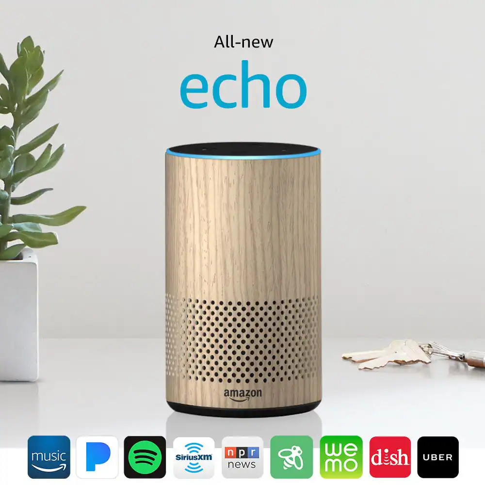 Amazon Echo 2nd Gen Smart Speaker Alexa and Dolby Limited Edition Choose Color