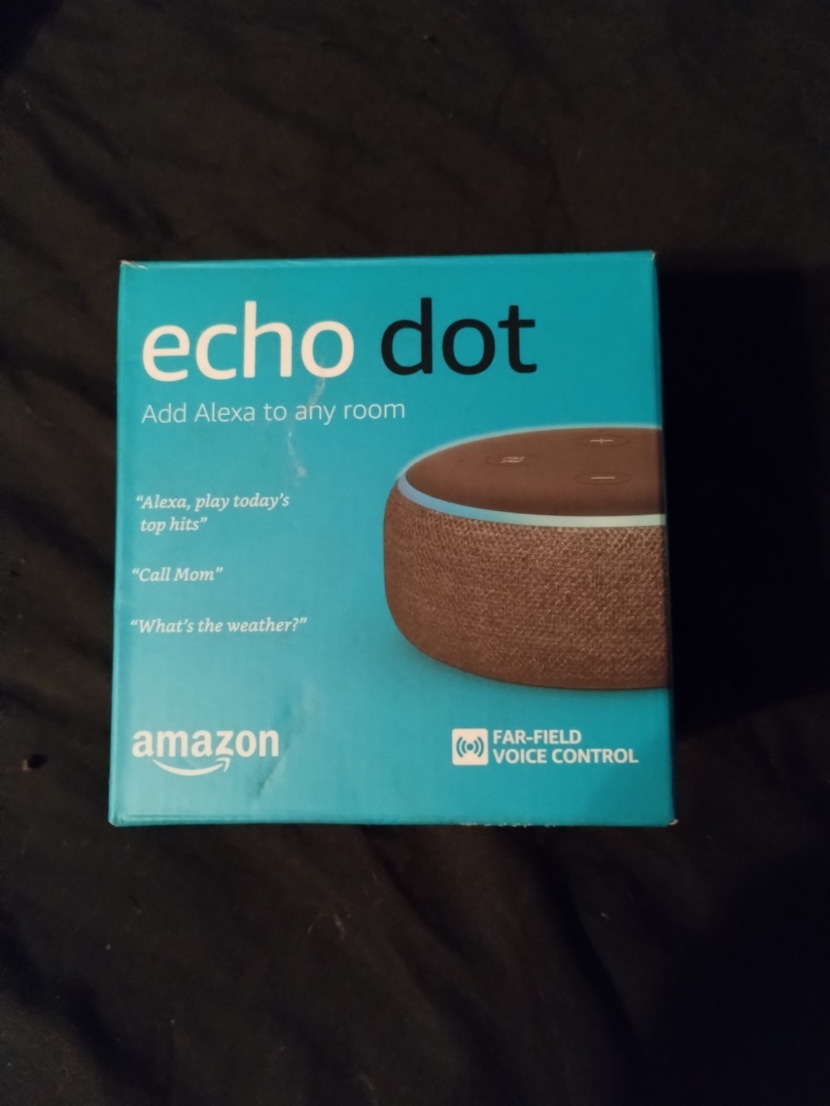 BRAND NEW NEVER USED!! Amazon Echo Dot (3rd Generation) Smart Speaker – Charcoal