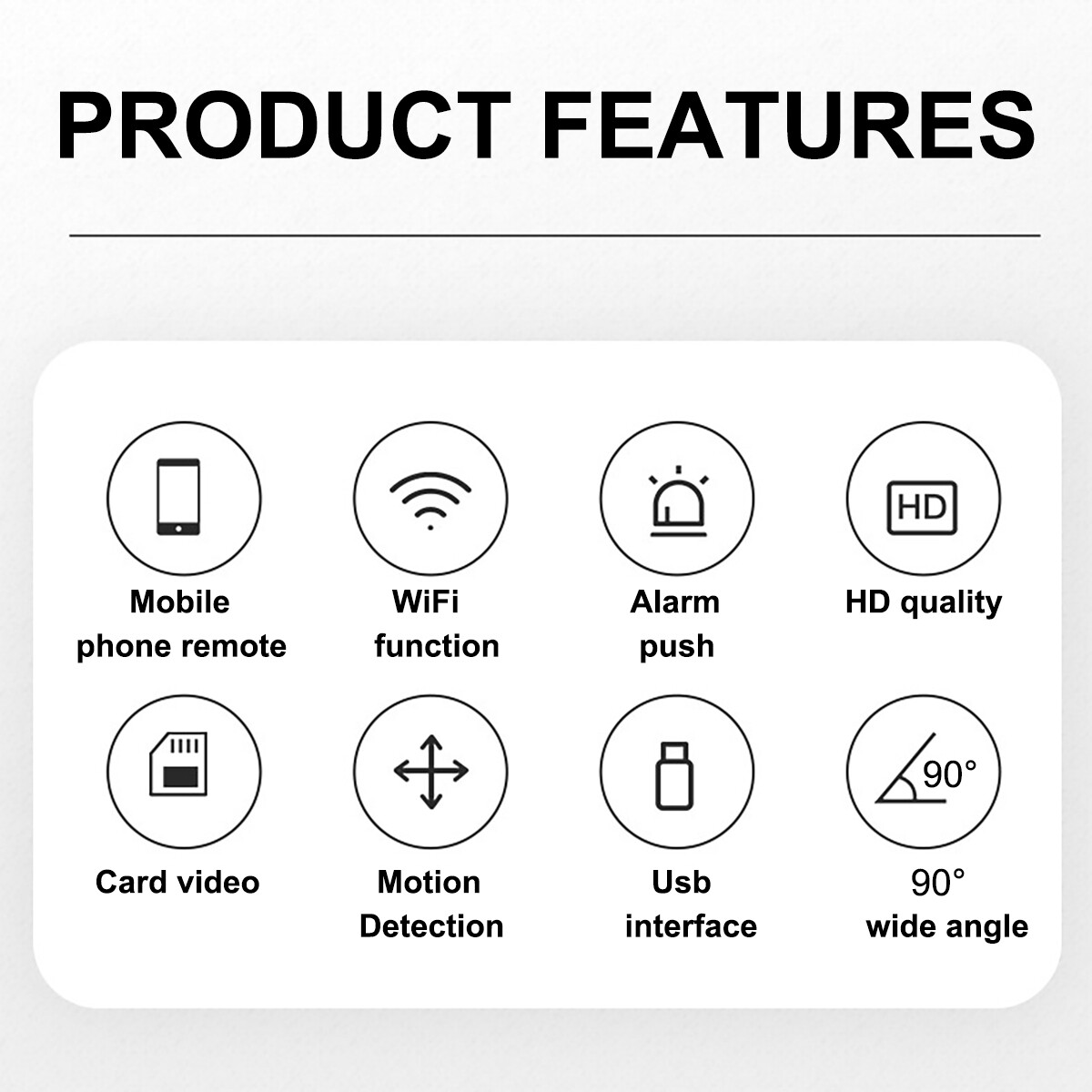 1080P Wireless WiFi Mini Camera Home Security Cam DIY Motion Detection 32GB