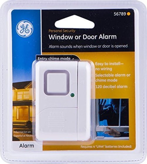 120dB Wireless Window & Door Alarm – Battery Powered Home Security Solution