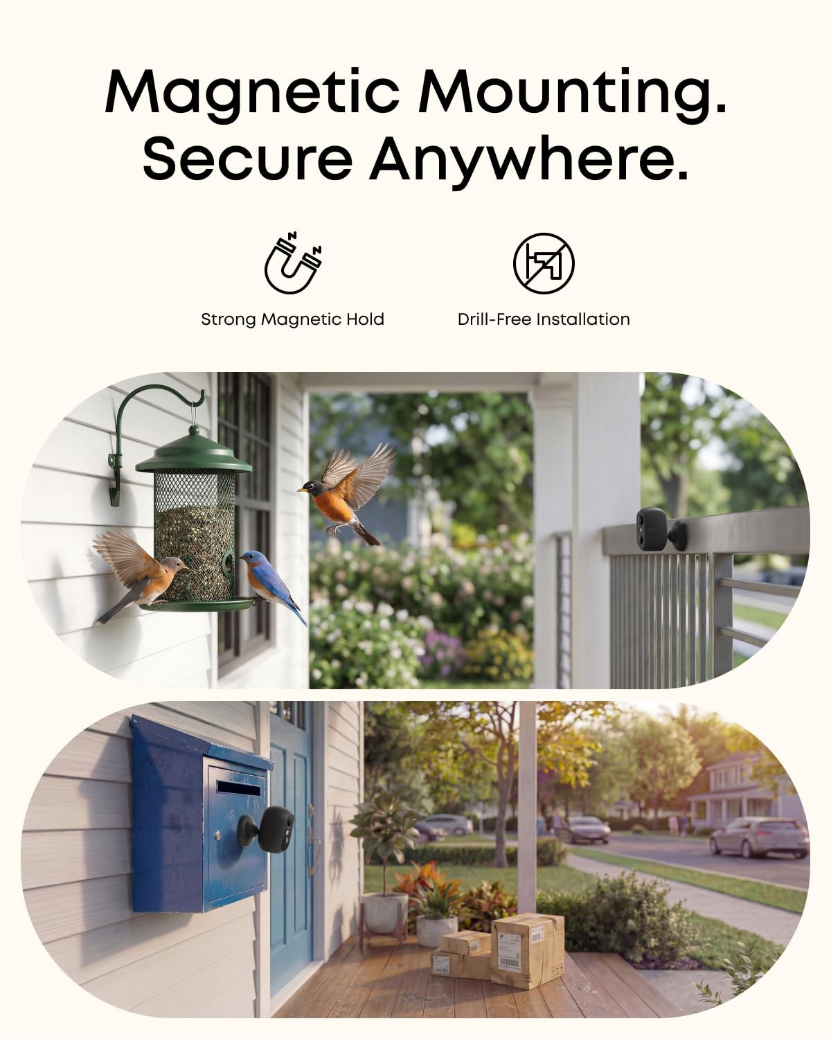 eufy Security eufyCam C35 4-Cam Kit, Wireless Security Indoor/Outdoor Camera,