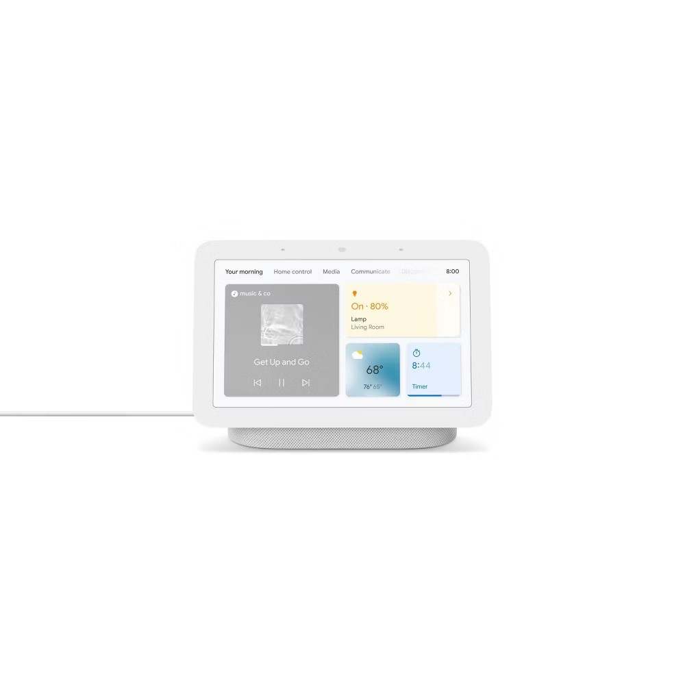 Google Nest Hub (2nd Gen) Smart Display – Chalk