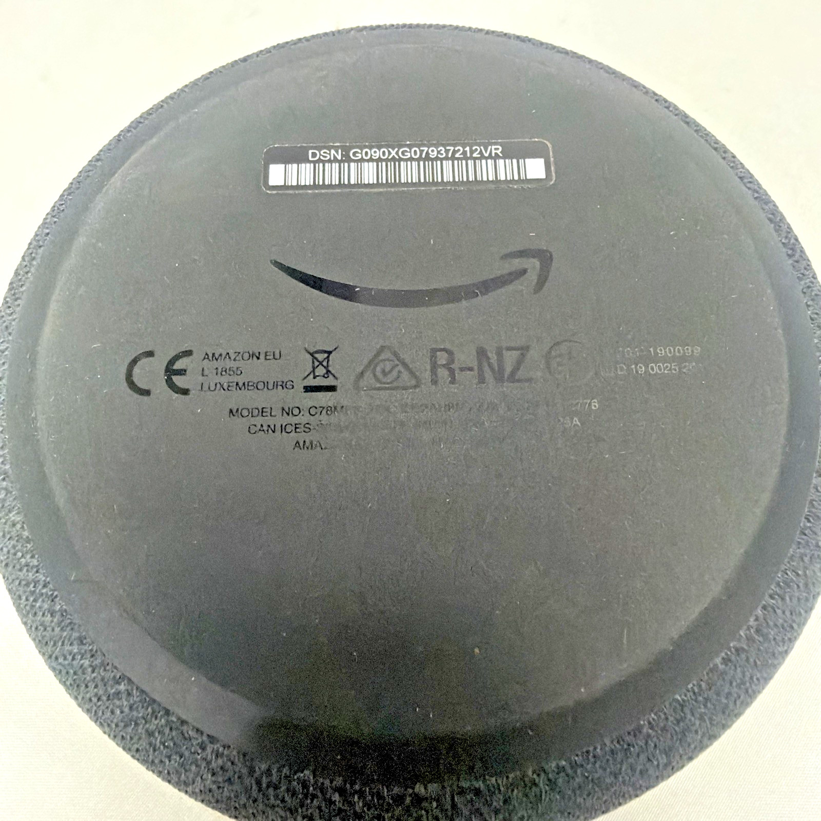 Amazon Echo Dot (3rd Generation) Smart Speaker with Alexa – Charcoal/Black