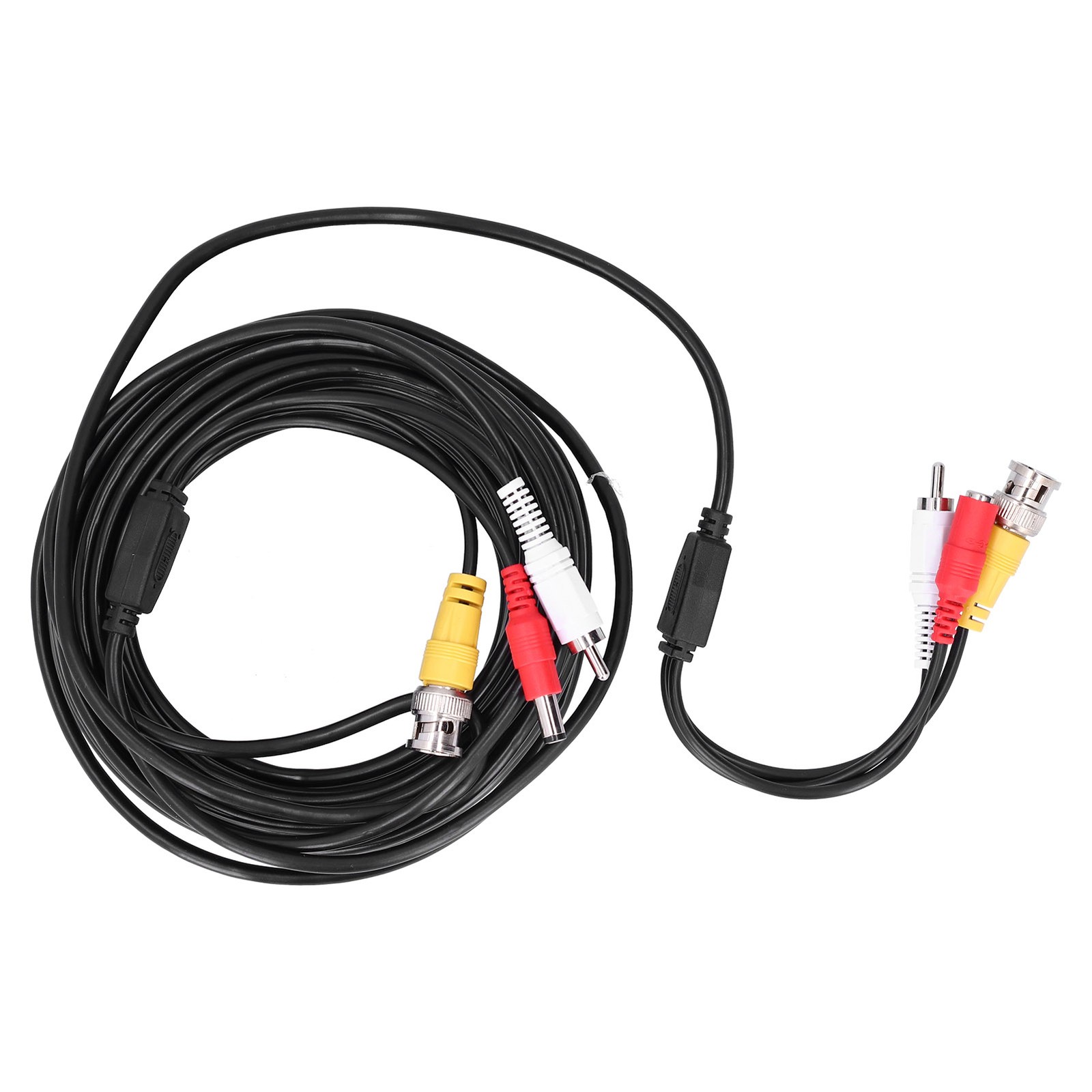 Hot 10-30m BNC DC Video Audio Power Cable Cord Wire For CCTV Security Camera DVR
