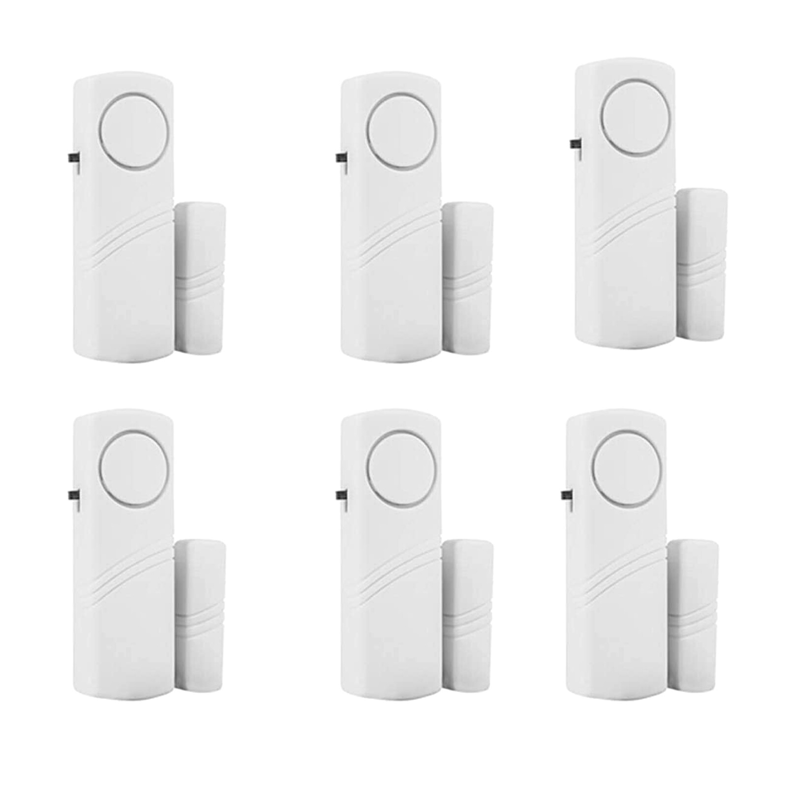 6 Home Safety Burglar Alarm Wireless System Security Magnetic Door Window Sensor