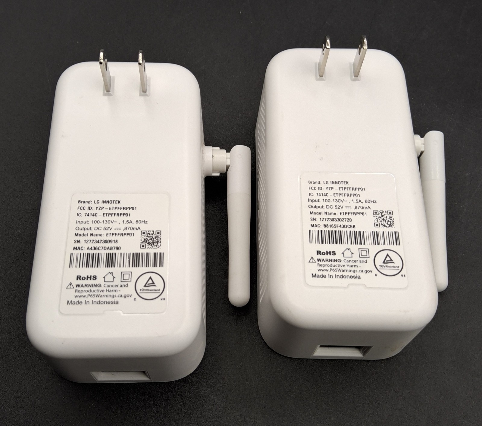 Used SYSTEM Vivint Outdoor Camera (2) VS-ODL100-WHT + Door Bell Control Panel
