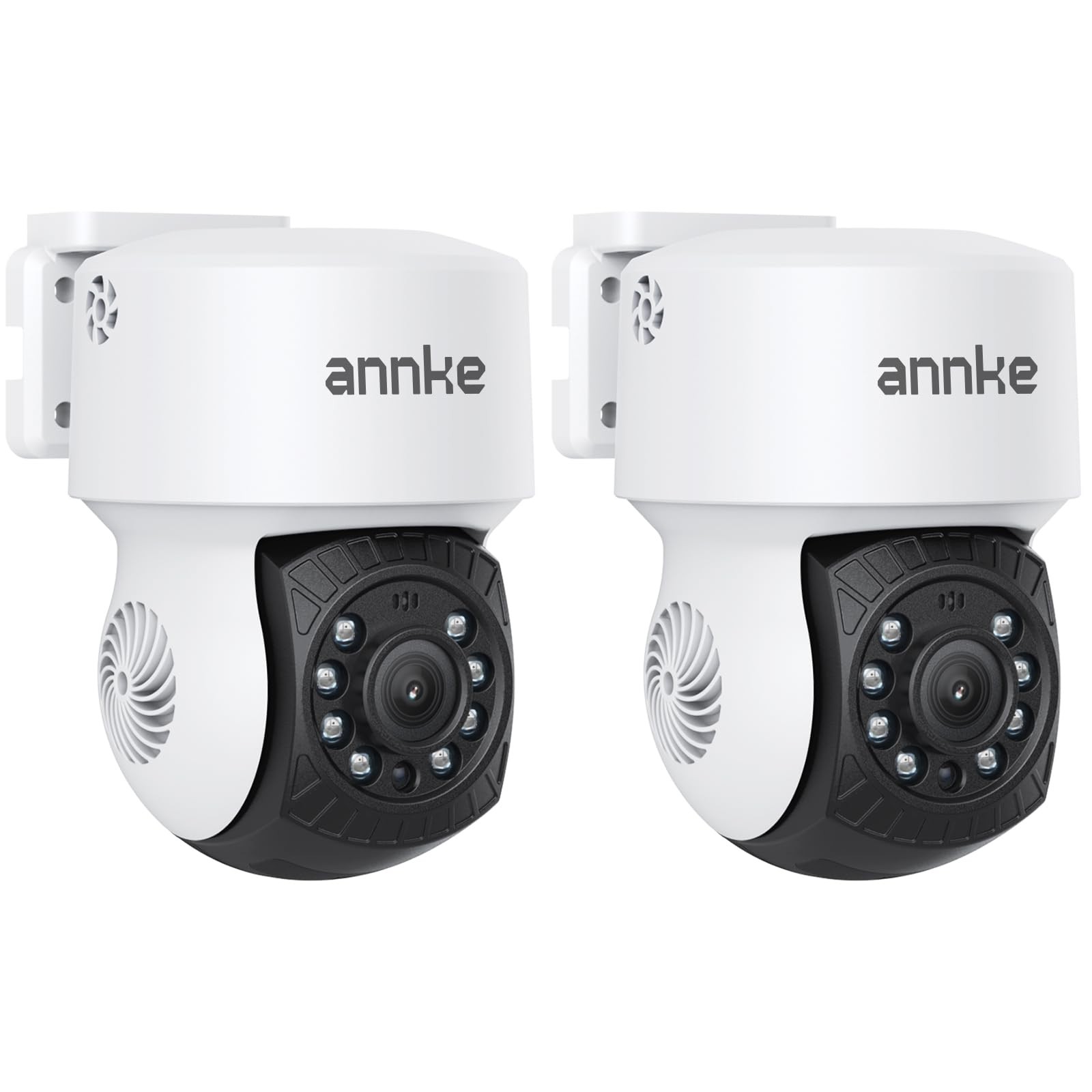 ANNKE 2Pack 1080P 2MP AHD CCTV Home Surveillance Dome Wired PT Camera with 35…