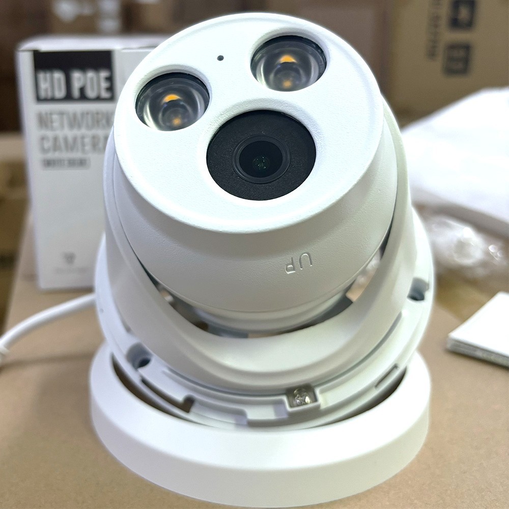 NEW VIKYLIN HD 5MP Dual light Smart Color Light MIC POE Security IP Camera Onvif