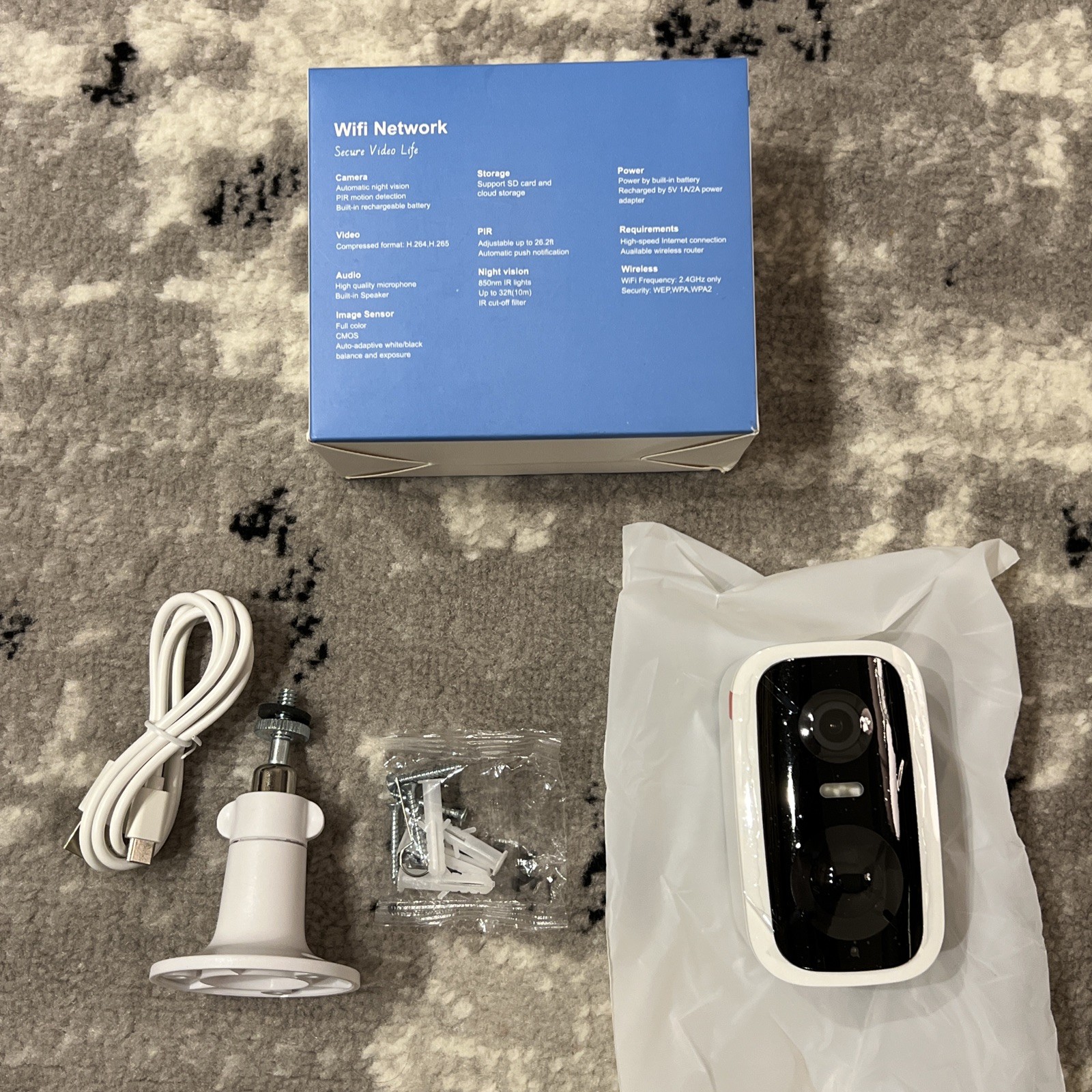 2K Security Cameras Wireless Outdoor Battery Powered for Home Camera Q10
