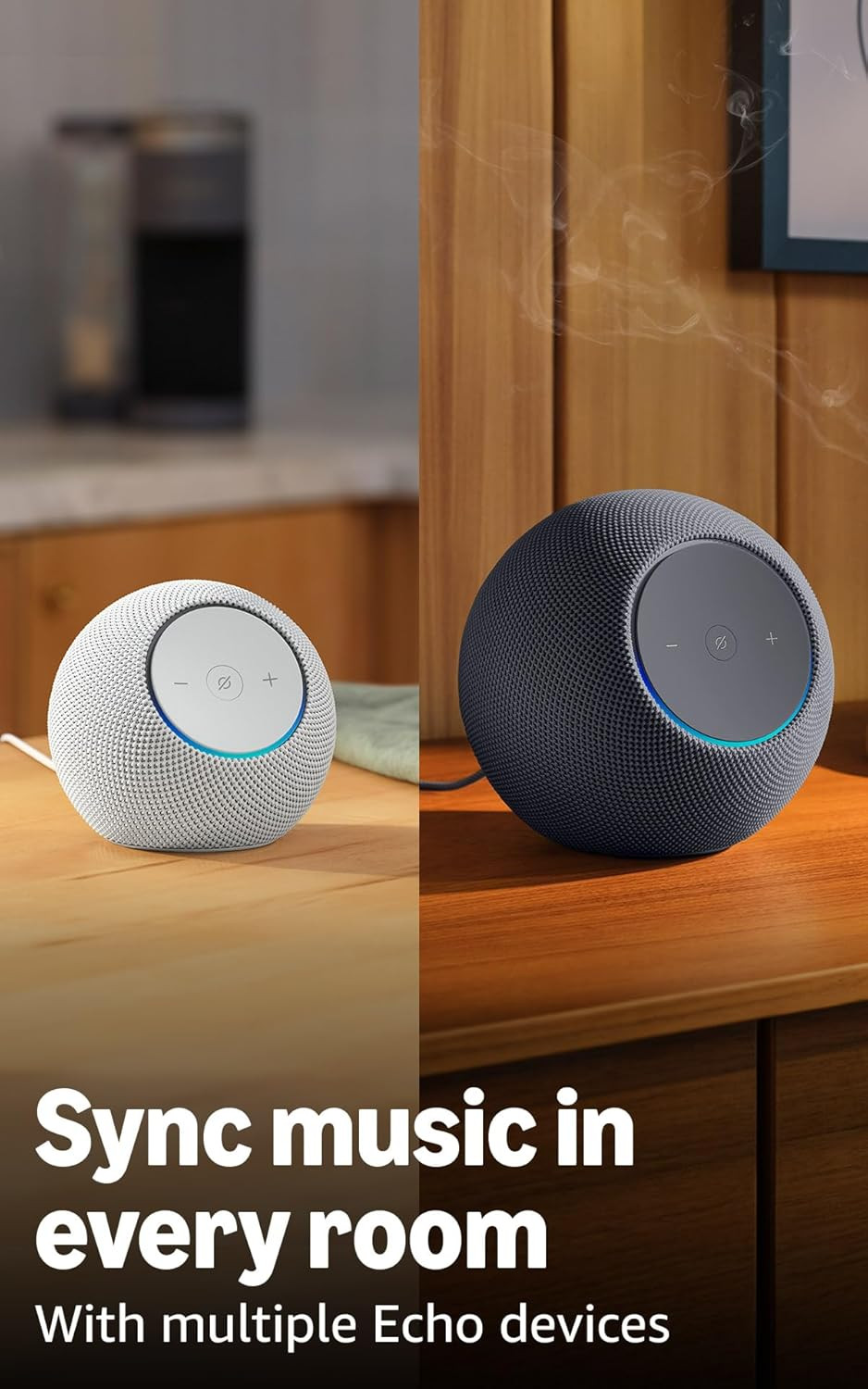 Amazon Echo Dot Max (Newest Model), Alexa Speaker with Room-Filling Sound and Ne