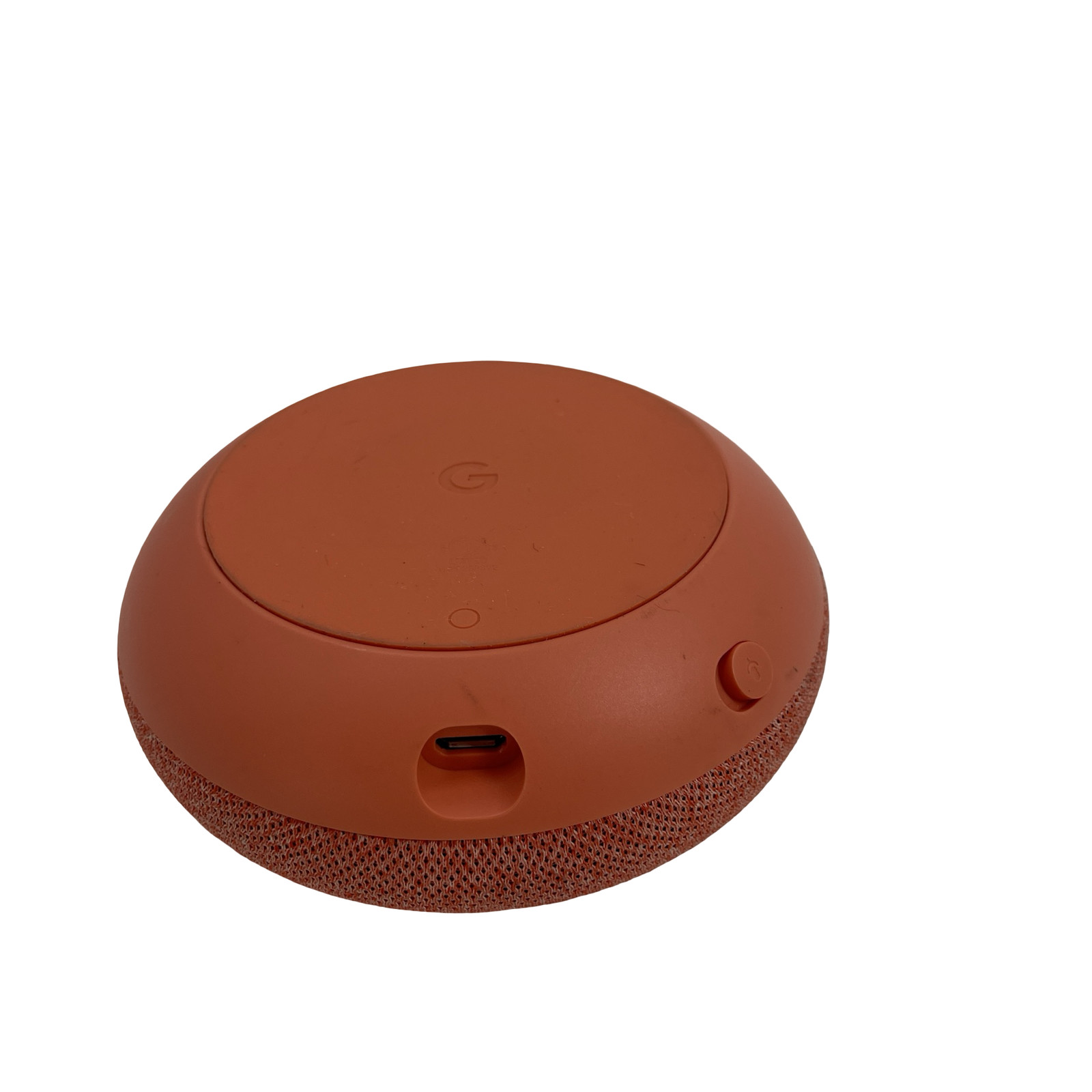Google H0A Home Mini Assistant Smart Speaker ORANGE #U4567 (AR)