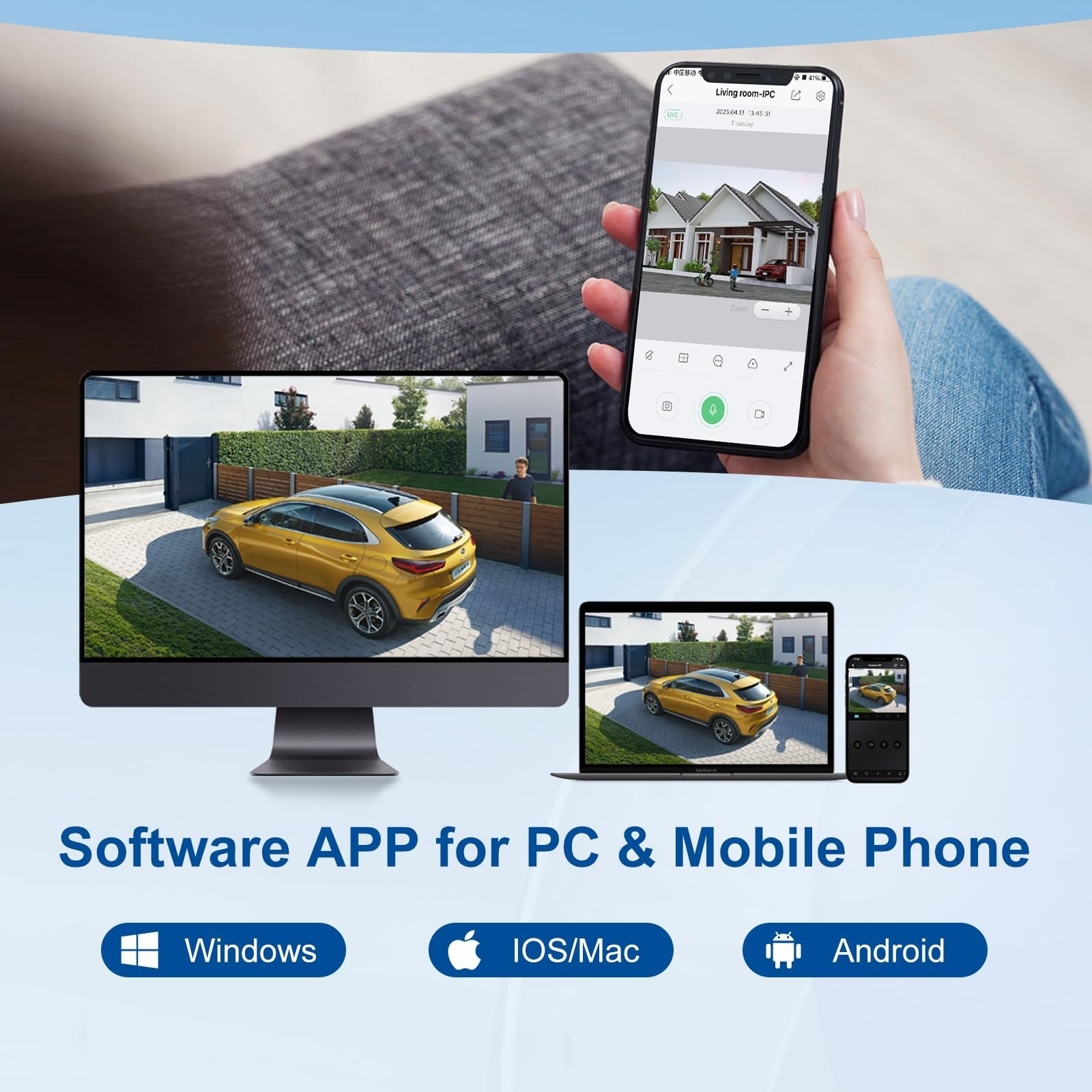 Anpviz 8CH PoE NVR for Home Security Camera System, Support 8MP/3K PoE Camera